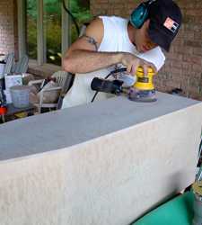 sanding